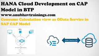 02 Consume calculation views in sap CAP model service