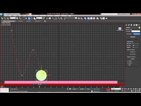 Basic 3D Max Tutorial - 2D Bouncing Ball Basic 3D Max Tutorial - 2D Bouncing Ball