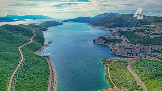 Fantastičan pogled na neumski zaljev i poluostrvo Klek u Bosni i Hercegovini