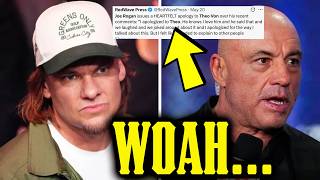 Joe Rogan's Response to Theo BEEF is WILD...