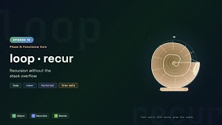 Clojure Recursion — loop and recur, Stack-Safe | Episode 16