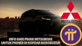 Mitsubishi Motor Akhirnya Join Dengan Pi Network ‼️