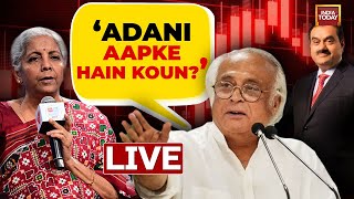 Adani News LIVE: FM Nirmala Sitharaman's Big Statement On Gautam Adani |Adani Group News LIVE