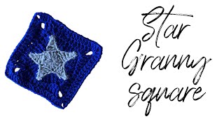 STAR Granny Square, Full step by step tutorial