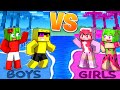 Stranded on BOYS vs GIRLS Deserted Islands!