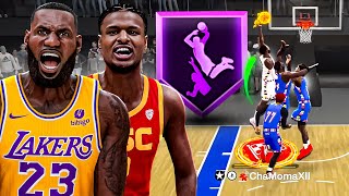 LEBRON and BRONNY JAMES BUILD are UNSTOPPABLE has REC PLAYERS CRYING in NBA 2K24