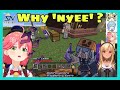 Suisei Ask a Dangerous Question To Miko While Flare n Polka Panic | Minecrfat [Hololive/Eng Sub]