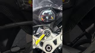 2025 Triumph DAYTONA 660 Dash Start Up