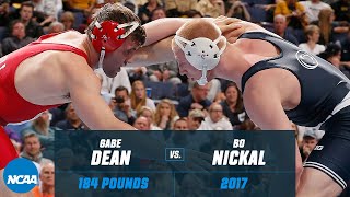 Bo Nickal vs. Gabe Dean: 2017 NCAA title match (184 lbs.)