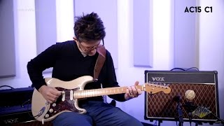 Vox AC15C1X Custom Guitar Combo Amplifier Performance - VOX AC15C1X