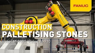 Palletising stones | FANUC \u0026 IESERVICES | GET IT DONE. TOGETHER.