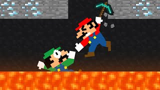 Mariocraft: Mario and Luigi lost in Minecraft World
