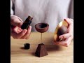 black walnut u0026 brass asteroid essential oil diffuser on stand wood base essential oil diffuser