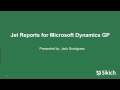 Jet Reports for Microsoft Dynamics GP | Sikich LLP