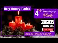 FORTH SUNDAY IN ORDINARY TIME YEAR C| HOLY ROSARY PARISH | ENGLISH MASS