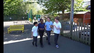 St Paul's C of E Primary School's Daily Mile story (with subtitles)