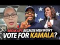 Black Women Are Falling Out With Men In Their Lives, They Won't Vote For Kamala Harris, Voting Trump