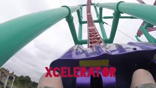 Xcelerator Knott’s Berry Front Seat POV