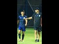 Indian Football Team's Training Session Before Hong Kong Match #shorts