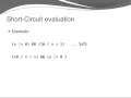 Java Basics - Conditional AND, OR and NOT