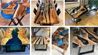 50 IDEAS FOR AMAZING TABLE IDEAS MADE WITH EPOXY AND WOOD