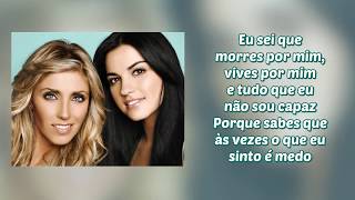 Anahí & Maite (RBD) - Ensina-me (Português/Letra)