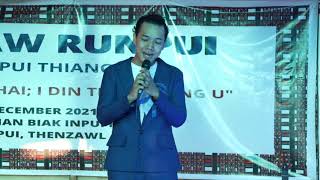 BENZAMIN SUM LIve at Thenzawl | Zofate Haw Runpui programe