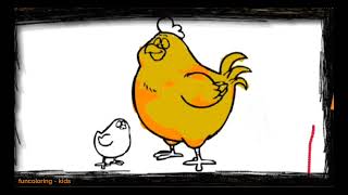 Chick and Chicken| funcolor for kids