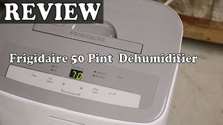 Frigidaire 50 Pint FFAD5033W1 Dehumidifier Review 2020