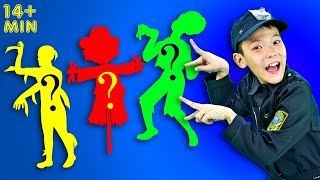 Police Officer Tickling Zombies - Nursery Rhymes & Kids Songs | Tai Tai Kids