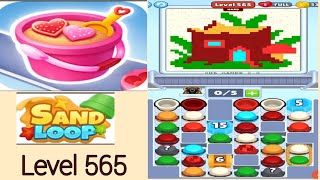 🏖️ Sand loop hard level 565 solution and walkthrough for gameplay
