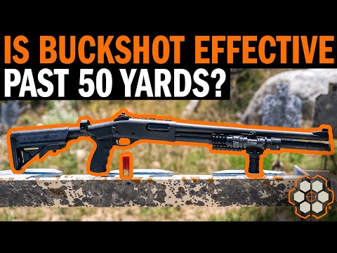 How far will 12 gauge 00 buckshot travel?