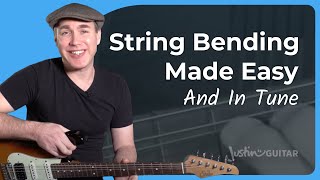 Bending Technique In Blues Lead Guitar