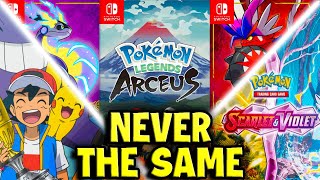 2022 CHANGED Pokémon FOREVER! | Pokémon Scarlet & Pokémon Violet, Pokémon Legends: Arceus & More