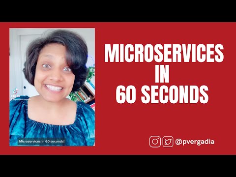 What are microservices? Microservices explained in a minute