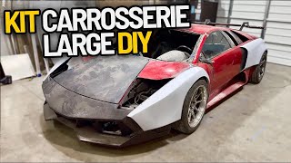 Nous avons Construit un Kit WIDE BODY Unique pour Ma LAMBORGHINI MURCIÉLAGO