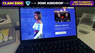 Crypto VirtualVersions event 2024 | m2e nft game | airdrop claim 500 $