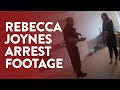 Rebecca Joynes: Moment teacher is arrested