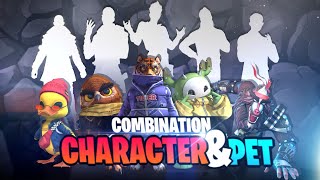 Best ( CHARACTER \u0026 PET ) Combination || Best And Usefull CHARACTER and PET in Free fire