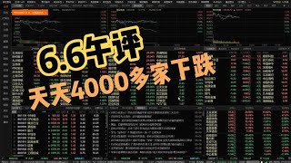 天天4000多家下跌，量能在放大，见底信号