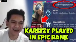 WHEN KARLTZY PLAYED IN EPIC RANK AND MET THESE PLAYERS 🤣