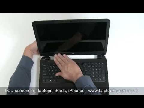 How to replace laptop screen / Fixing LCD on HP 15 Notebook PC How to replace laptop screen / Fixing LCD on HP 15 Notebook PC