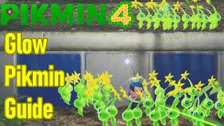 Pikmin 4 glow pikmin guide, how to get more, glow seeds, uses, etc