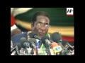 Mugabe's inauguration as president, ceremony, address