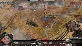 COH2 1v1 Kobal (OH) vs sidewinder (UK)