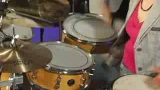 Female Drummer- Dale Anne Brendon: Drum Solo (complete)