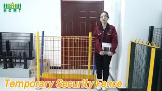 Edge Protection Temporary Security Fence Easily Assembled For Building