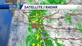Tropical Storm Hilary bringing clouds and rain to Northern California