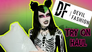 ☣️ Cyber Punk Outfit from Devil Fashion Try On Haul! ☣️