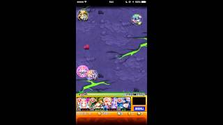 【モンスト】　闇夜のストレイキャット　究極　マルチノーコンクリアー【バステト】